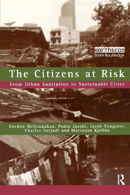 The Citizens at Risk: From Urban Sanitation to Sustainable Cities - Pedro Jacobi,Marianne Kjellen,Gordon McGranahan - cover