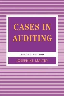 Cases in Auditing - Josephine Maltby - cover