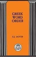 Greek Word Order - K. J. Dover - cover