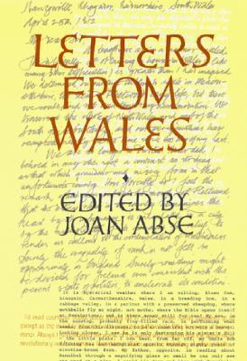 Letters from Wales - Joan Abse - cover