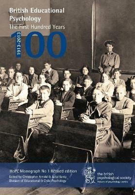 British Educational Psychology: The First Hundred Years - cover