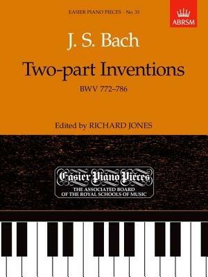 Two-part Inventions, BWV 772-786: Easier Piano Pieces 33 - cover
