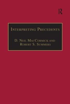 Interpreting Precedents: A Comparative Study - cover