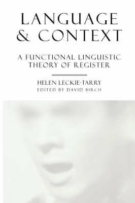 Language and Context - Helen Leckie-Tarry - cover