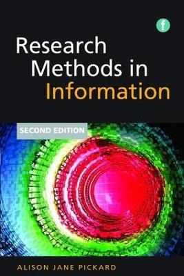Research Methods in Information - Alison Jane Pickard - cover
