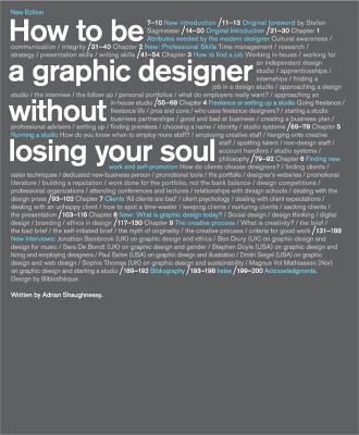 How to be a Graphic Designer...2nd edition - Adrian Shaughnessy - cover