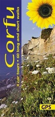 Corfu Sunflower Guide: 60 long and short walks with detailed maps and GPS; 4 car tours with pull-out map - Noel Rochford - cover