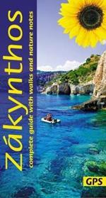Zakynthos: 4 car tours, nature notes, 22 long and short walks with GPS