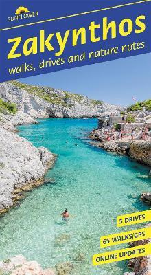 Zakynthos Sunflower Walking Guide: 65 long and short walks and 5 car tours - cover