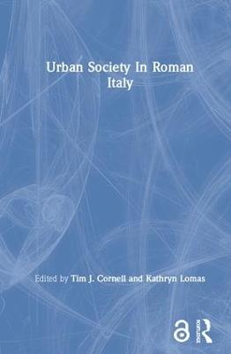 Urban Society In Roman Italy - cover
