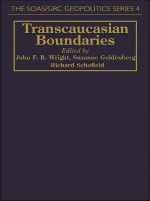 Transcaucasian Boundaries - John Wright,Richard Schofield,Suzanne Goldenberg - cover