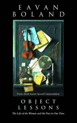 Object Lessons - Eavan Boland - cover