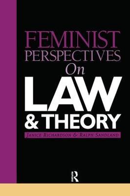 Feminist Perspectives on Law and Theory - cover