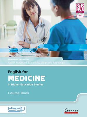 English for Medicine Course Book + CDs - Patrick et al Fitzgerald - cover