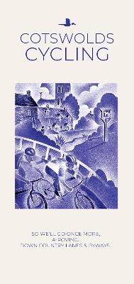 COTSWOLDS CYCLING: Cycling Country Lanes & Byways - Bill Trelawney - cover