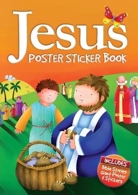 Jesus Poster Sticker Book - Juliet David - cover