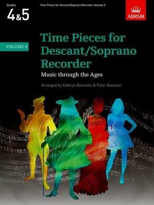 Time Pieces for Descant/Soprano Recorder, Volume 2 - cover