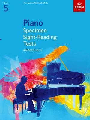 Piano Specimen Sight-Reading Tests, Grade 5 - cover