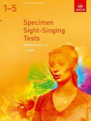 Specimen Sight-Singing Tests, Grades 1-5 - cover