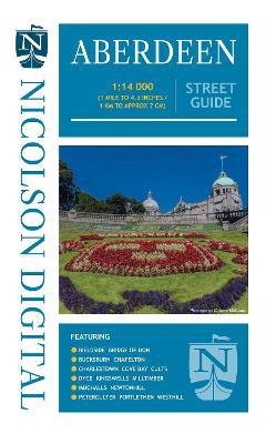 Nicolson Street Map Aberdeen (Card Cover) - cover