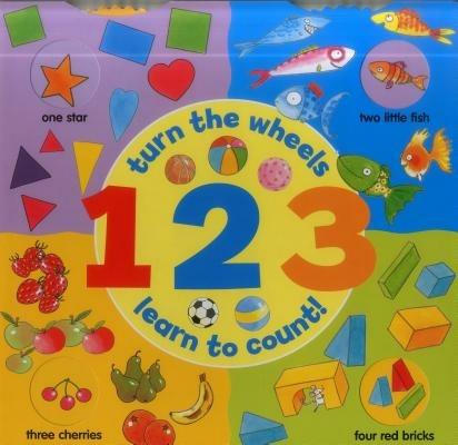 1 2 3: Turn the Wheels - Learn to Count - Lewis Jan - cover