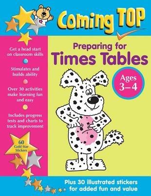 Coming Top: Preparing for Times Tables - Ages 3-4 - Somerville Louisa  & Smith David - cover