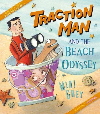 Traction Man and the Beach Odyssey - Mini Grey - cover