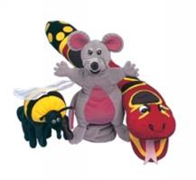 Jolly phonics puppets, set of all 3 - copertina