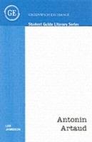 Student Guide to Antonin Artaud: From Theory to Practice - Lee Jamieson - cover