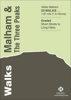 Walks Malham and the Three Peaks - Richard Hallewell - cover