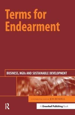 Terms for Endearment: Business, NGOs and Sustainable Development - cover