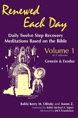 Renewed Each Day Vol 1: Daily Twelve Step Recovery Meditations Based on the Bible - Kerry M. Olitzky - cover