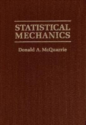 Statistical Mechanics - Donald A. McQuarrie - cover