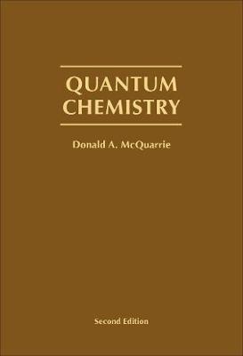 Quantum Chemistry - Donald A. McQuarrie - cover
