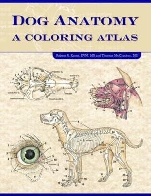 Dog Anatomy: A Coloring Atlas - Robert Kainer,Thomas O. McCraken - cover