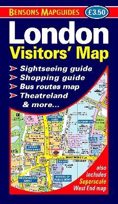 London Visitors' Map - Bensons MapGuides - cover