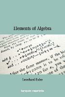 Euler's Elements of Algebra - cover