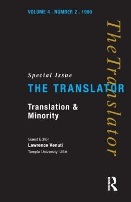 Translation and Minority: Special Issue of "the Translator" - cover