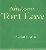 The Anatomy of Tort Law - Peter Cane - cover