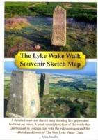 The Lyke Wake Walk Souvenir Sketch Map