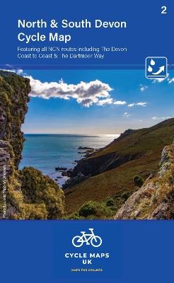 North and South Devon Cycle Map 2: Including the Devon Coast to coast and The Dartmoor Way - cover