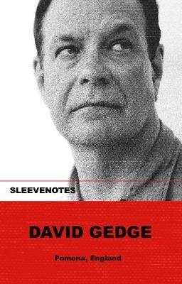 Sleevenotes: David Gedge - David Gedge - cover