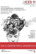 Proceedings of ICED11: Impacting Society Through Engineering Design