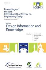 Proceedings of ICED13 Volume 6: Design Information and Knowledge