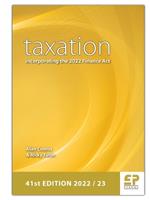 Taxation - incorporating the 2022 Finance Act 2022/23