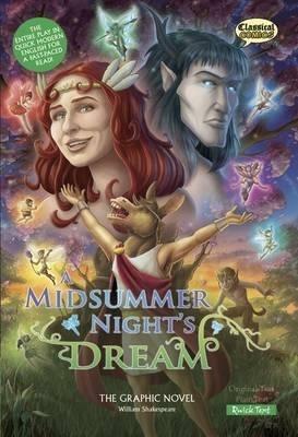 A Midsummer Night's Dream (Classical Comics) - William Shakespeare - cover