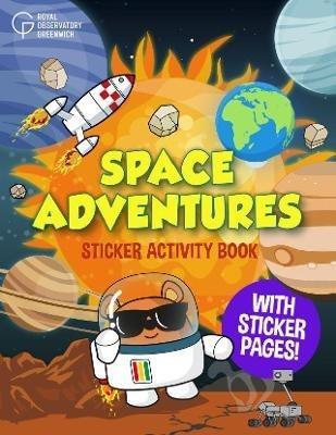 Space Adventures Sticker Activity Book - Royal Observatory Greenwich - cover