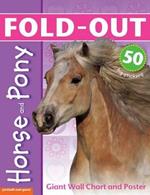 Fold-Out Poster Sticker Book: Horse & Pony