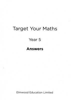 Target Your Maths Year 5 Answer Book - Stephen Pearce - cover