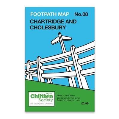 Chiltern Society Footpath Map No. 8 - Chartridge and Cholesbury - Nick Moon - cover